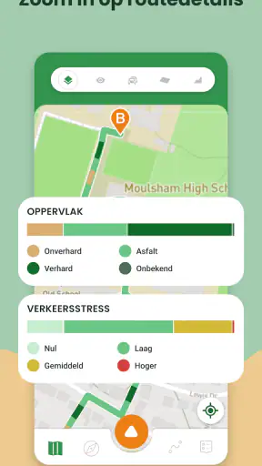 Cyclers–Fietsnavigatie & Kaart screenshot