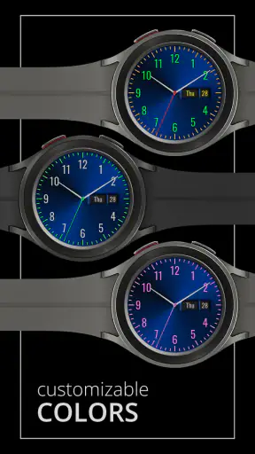 DADAM61B Analog Watch Face screenshot