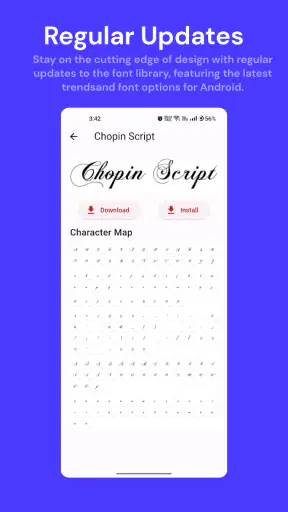 DaFont - Fonts Installer screenshot