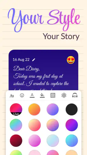 Daily Journal: Diary with lock screenshot