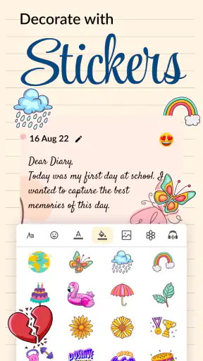 Daily Journal: Diary with lock screenshot