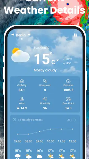 Daily Weather Launcher - Radar screenshot