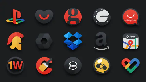 Darko - Icon Pack screenshot