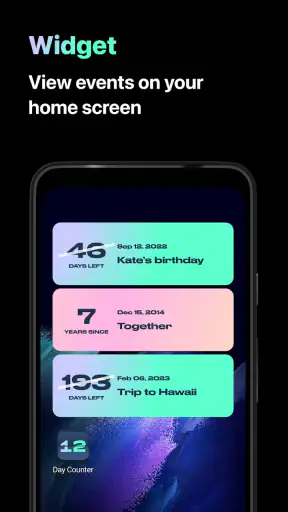 Day Counter. Count Up & Down screenshot