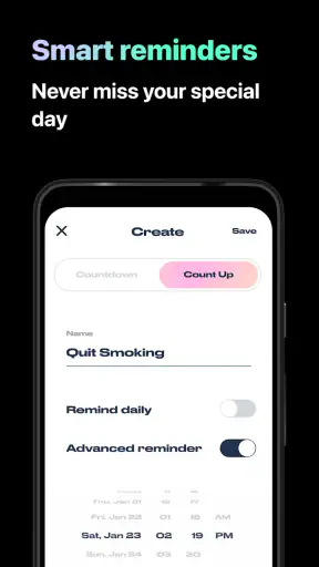 Day Counter. Count Up & Down screenshot
