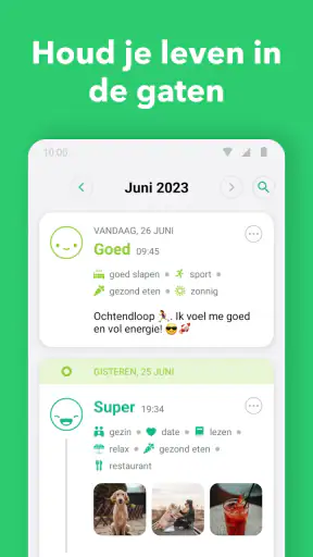 Daylio: Dagboek met Wachtwoord screenshot