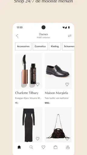 De Bijenkorf – Online shopping screenshot