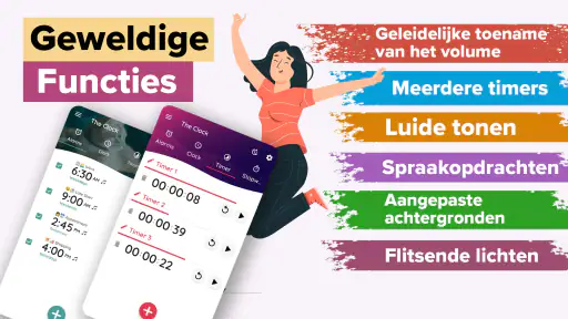 De Klok: Mooie Wekker en Timer screenshot