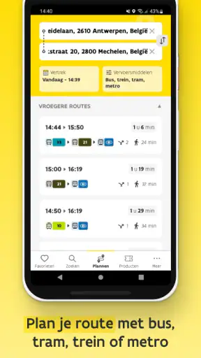 De Lijn screenshot