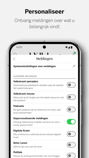 de Volkskrant - Nieuws screenshot