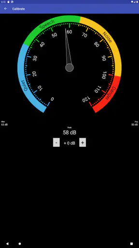 Decibel Meter screenshot