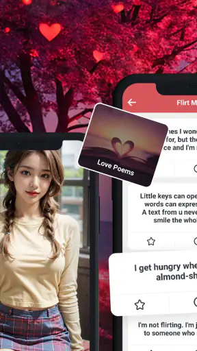 Deepfeeld Message screenshot