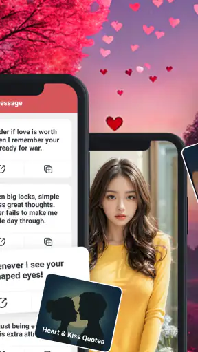 Deepfeeld Message screenshot