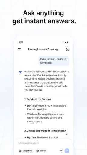 DeepSeek - AI Assistent screenshot
