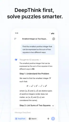DeepSeek - AI Assistent screenshot