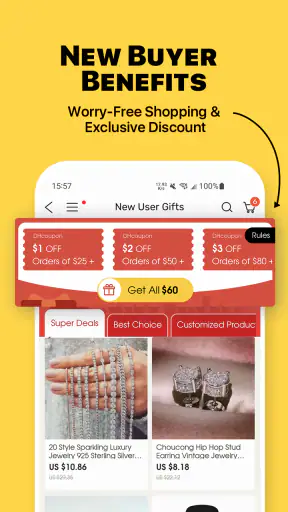 DHgate-Online Winkel screenshot