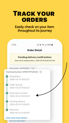 DHgate-Online Winkel screenshot
