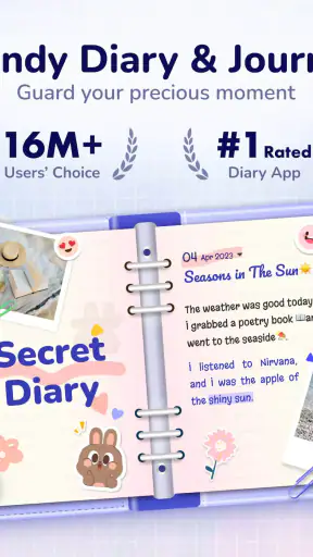 Diary with Lock: Diary Journal screenshot