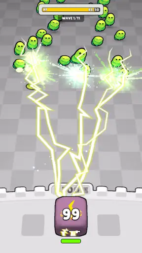 Dice vs Monsters: Verdediging screenshot