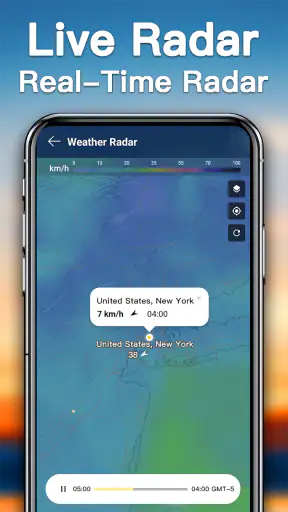 Die weersvoorspelling screenshot