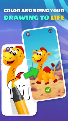Dieren kleurplaten screenshot