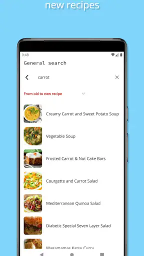 Diet Recipes screenshot
