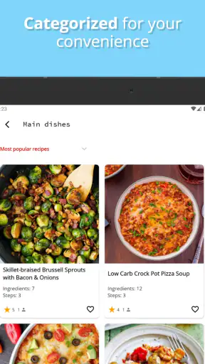Diet Recipes screenshot