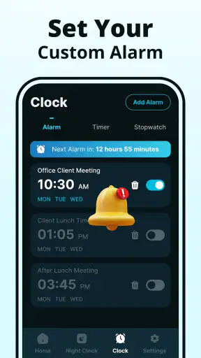Digitale Klok - Wekker screenshot