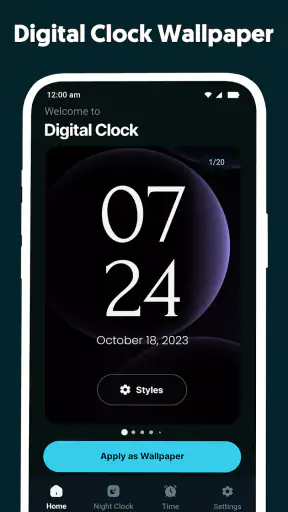 Digitale Klok - Wekker screenshot