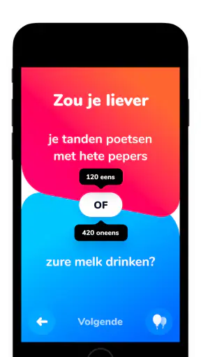 Dilemmaly - Zou je liever? screenshot