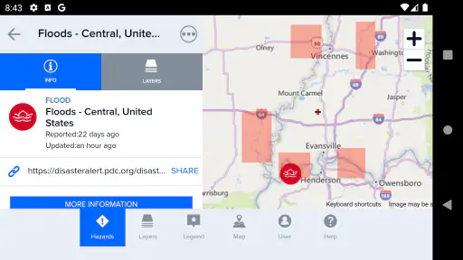 Disaster Alert screenshot