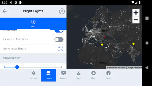 Disaster Alert screenshot