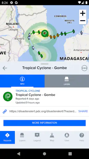 Disaster Alert screenshot