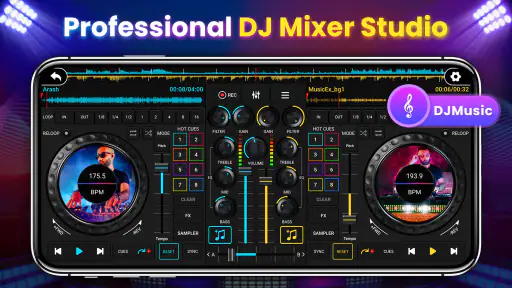 DJ-mixerstudio - DJ-muziekmix screenshot