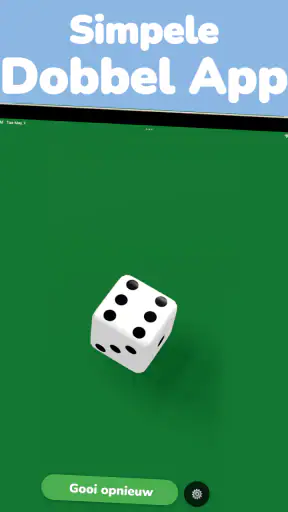 Dobbelsteen: Simpel rollen screenshot