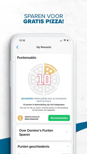 Domino's Pizza Nederland screenshot