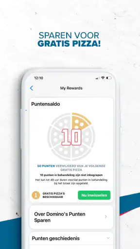 Domino's Pizza Nederland screenshot