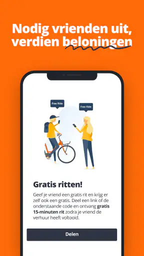 Donkey Republic Bike share screenshot