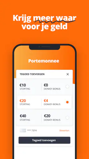 Donkey Republic Bike share screenshot