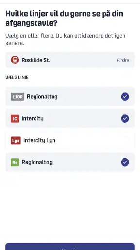 DOT Billetter screenshot