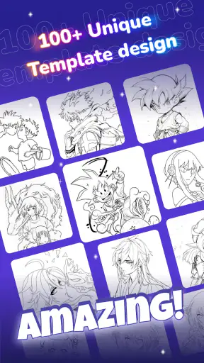 Draw Anime: Paint & Sketch App screenshot