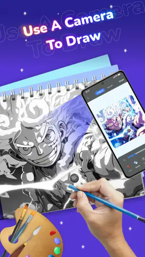 Draw Anime: Paint & Sketch App screenshot