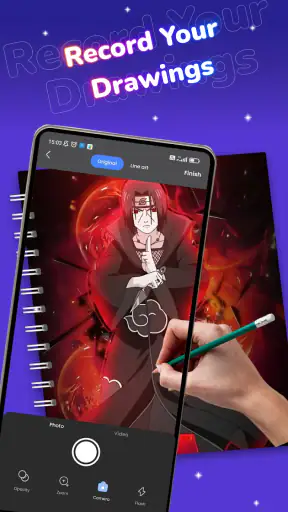 Draw Anime: Paint & Sketch App screenshot