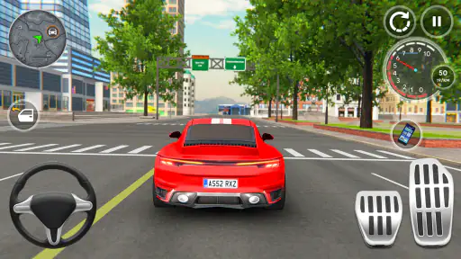 Driving Simulator Transit Game screenshot