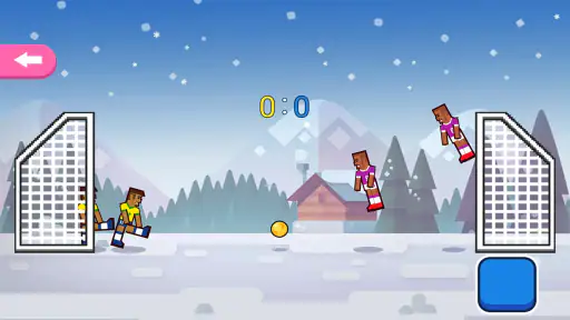 Droll Soccer--fly ball screenshot