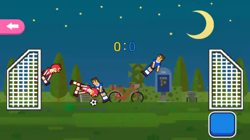 Droll Soccer--fly ball screenshot