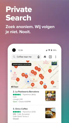 DuckDuckGo Private Browser screenshot