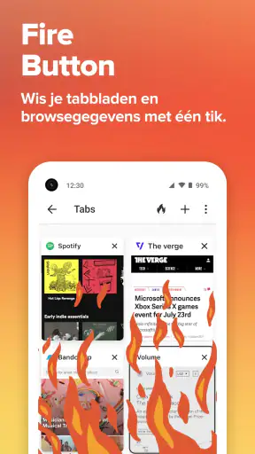 DuckDuckGo Private Browser screenshot