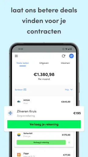 Dyme: Huishoudboekje & Budget screenshot