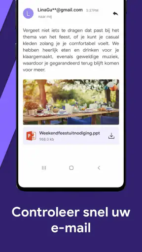 E-mail Lite - Slimme mail screenshot